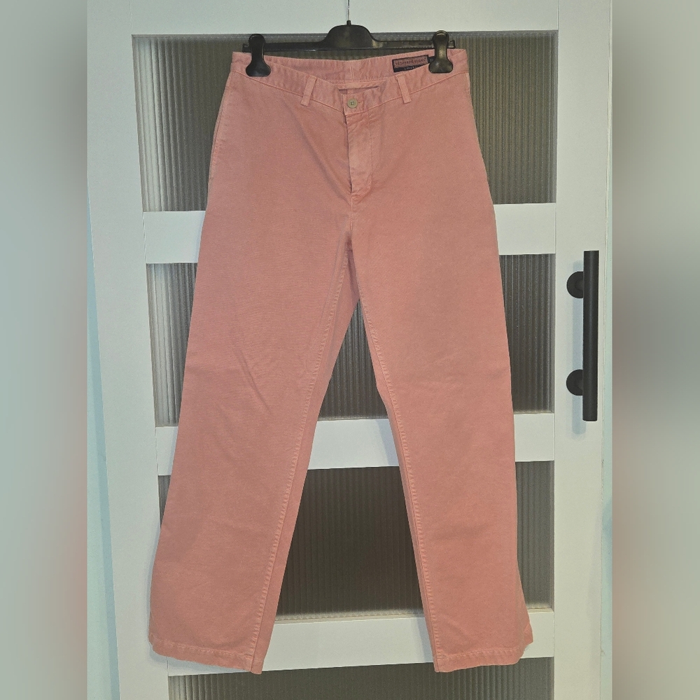 Vineyard Vines Pink Cotton Pants